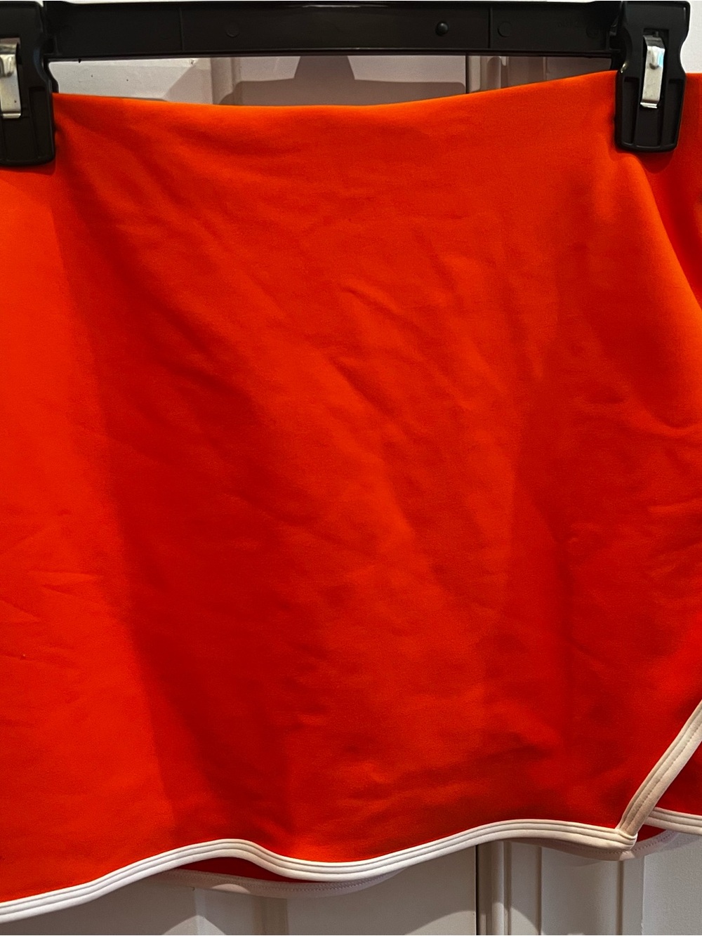 Abercrombie & Fitch Orange Skort with White Trim